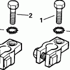 J175VLSNF Carbureted, 20 in. shaft, White Battery terminal kit