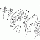 J25TESNF Electric strart,  White, Tiller,15 in. shaft, 4 Amp Alt ВПУСКНОЙ КОЛЛЕКТОР