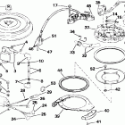 J30RSNF Rope start,  White, Tiller,15 in. shaft, A/C Light Зажигание