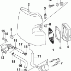 J40PL4SNF 4-Stroke, Remote, White, 20 in. shaft, Power Trim&Tilt Воздушный глушитель