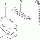 J40PL4SNF 4-Stroke, Remote, White, 20 in. shaft, Power Trim&Tilt Протектор реле