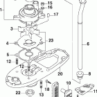 J40PL4SNF 4-Stroke, Remote, White, 20 in. shaft, Power Trim&Tilt ВОДЯНОЙ НАСОС