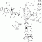 J40PLSNF Oil Injection, 20 in., White, Remote, Elec, TNT, Коленчатый вал & Поршень