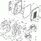 J40PLSNF Oil Injection, 20 in., White, Remote, Elec, TNT, ВПУСКНОЙ КОЛЛЕКТОР