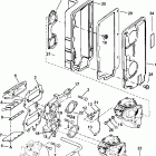 J40RLSNF 20 in. shaft, White, Tiller, Rope, Touch Trim ВПУСКНОЙ КОЛЛЕКТОР
