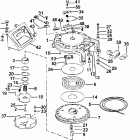J40RLSNF 20 in. shaft, White, Tiller, Rope, Touch Trim Ручной стартер
