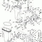 J40RLSNF 20 in. shaft, White, Tiller, Rope, Touch Trim Exhuast housing & stern bracket