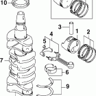 J60PL4SNF 4-Stroke, Elec. Start, TNT, 20 IN. shaft КОЛЕНЧАТЫЙ ВАЛ