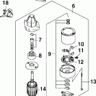 J60PL4SNF 4-Stroke, Elec. Start, TNT, 20 IN. shaft Стартер