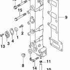 J60PL4SNF 4-Stroke, Elec. Start, TNT, 20 IN. shaft ВЫПУСКНОЙ КОЛЛЕКТОР