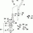 J60PL4SNF 4-Stroke, Elec. Start, TNT, 20 IN. shaft ВОДЯНОЙ НАСОС