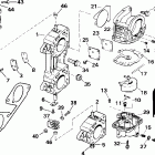 BJ225PLSIF elec start, TNT, 20 in shaft, n/a usa Carburetor & linkage - 200