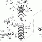 BJ225PLSIF elec start, TNT, 20 in shaft, n/a usa Коленчатый вал & Поршень