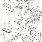 BJ40ELSIF elec start, 20 in shaft, n/a usa Корпус глушителя и струпцины крепления