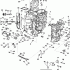 J100WPLSIF commercial, elec start, 20 in shaft Цилиндр & Картер