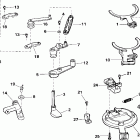 J100WPLSIF commercial, elec start, 20 in shaft Дросель
