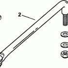 J105WELSIF commercial, elec start, 20 in shaft Комплект Тяги рулевого механизма