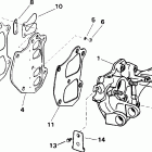 J10RLSIM rope start, tiller, 20 in shaft ВПУСКНОЙ КОЛЛЕКТОР