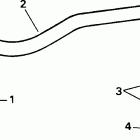 J10RVLSIC rope start, tiller, 20 in shaft, wht Комплект Тяги рулевого механизма