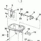 J15RSIB rope start, tiller, 15 in shaft Кожух Выхлопа