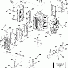 J15RVLSIC rope start, tiller, 20 in shaft, wht Цилиндр & Картер