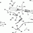 J15RVLSIC rope start, tiller, 20 in shaft, wht Румпель