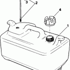 J15WRLSIR commercial, rope start, tiller, 20 in shaft Топливный бак - 6 галлон
