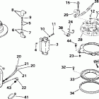J15WRLSIR commercial, rope start, tiller, 20 in shaft Зажигание