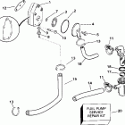 J15WRLSIR commercial, rope start, tiller, 20 in shaft ТОПЛИВНЫЙ НАСОС