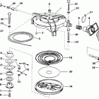 J25RSID rope start, tiller, 15 in shaft Ручной стартер