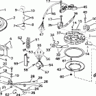 J25TESIS elec start, tiller, 15 in shaft Зажигание