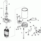 J25TVL3SIE elec start, tiller, 20 in shaft, wht Электрический стартер