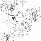 J25TVL3SIE elec start, tiller, 20 in shaft, wht Midsection - power trim & tilt - pl - vl