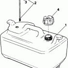 J25WRLSIR commercial, rope start, tiller, 20 in shaft Топливный бак - 6 галлон