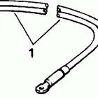 J30ESIA elec start, remote, 15 in shaft Battery cable