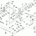 J30JRSIE jet drive, rope start, 15 in shaft Вал переключения