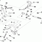 J30JRSIE jet drive, rope start, 15 in shaft Дросель
