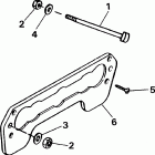 J30JRSIE jet drive, rope start, 15 in shaft Transom mount kit