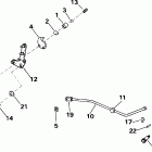 J35PL3SIE elec start, TNT, 20 in shaft Вал переключения