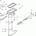 J3RTSIA Commercial, Rope Start, Tiller, 15 IN. shaft Струбцина