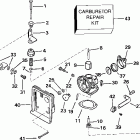 J3WRSIR Commercial, Rope Start, Tiller, 15 IN. shaft Карбюратор