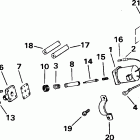 J40RLSIF rope start, 20 in shaft Primer system - electric start