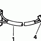 J40RLSIF rope start, 20 in shaft Horn assy.