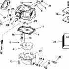 J40RSIF rope start, 15 in shaft Карбюратор