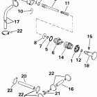 J40RSIF rope start, 15 in shaft Primer system - manual start
