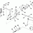 J40RSIF rope start, 15 in shaft Вал переключения