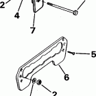 J40WRSIR commercial, rope start, 15 in shaft Transom mount kit