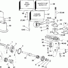 J4RSIB Rope Start, Tiller, 15 IN. shaft Редуктор