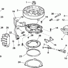 J4RSIB Rope Start, Tiller, 15 IN. shaft Зажигание