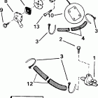 J4RSIB Rope Start, Tiller, 15 IN. shaft ТОПЛИВНЫЙ НАСОС